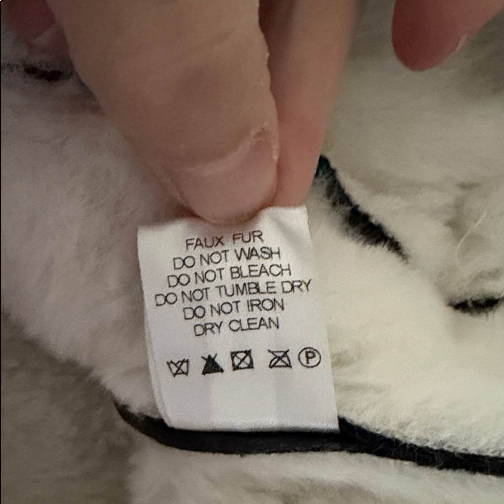 Superdown Genna Black Faux Leather Shearling Moto Jacket - Picture 7 of 8